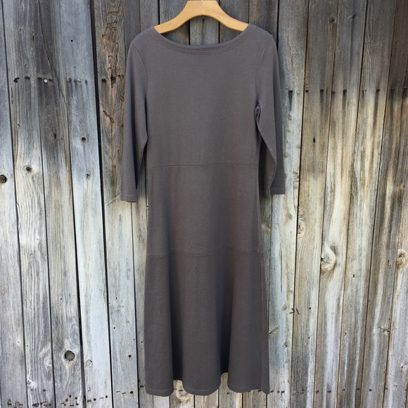 Hill Dresses Hill Knit Midi Dress Cotton Wool Taupe L Poshmark